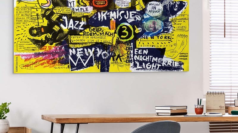 Décoration inspirée par l'art urbain