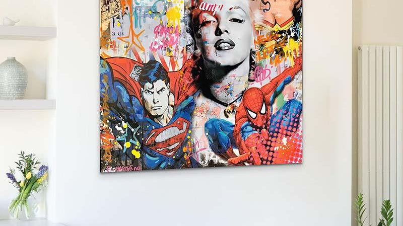 Tableau Street Art Chez Montableaudeco - Montableaudeco