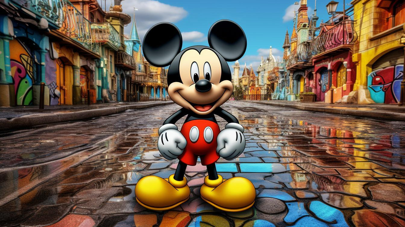 Disney dans la rue : Quand le street art devient magique - Montableaudeco