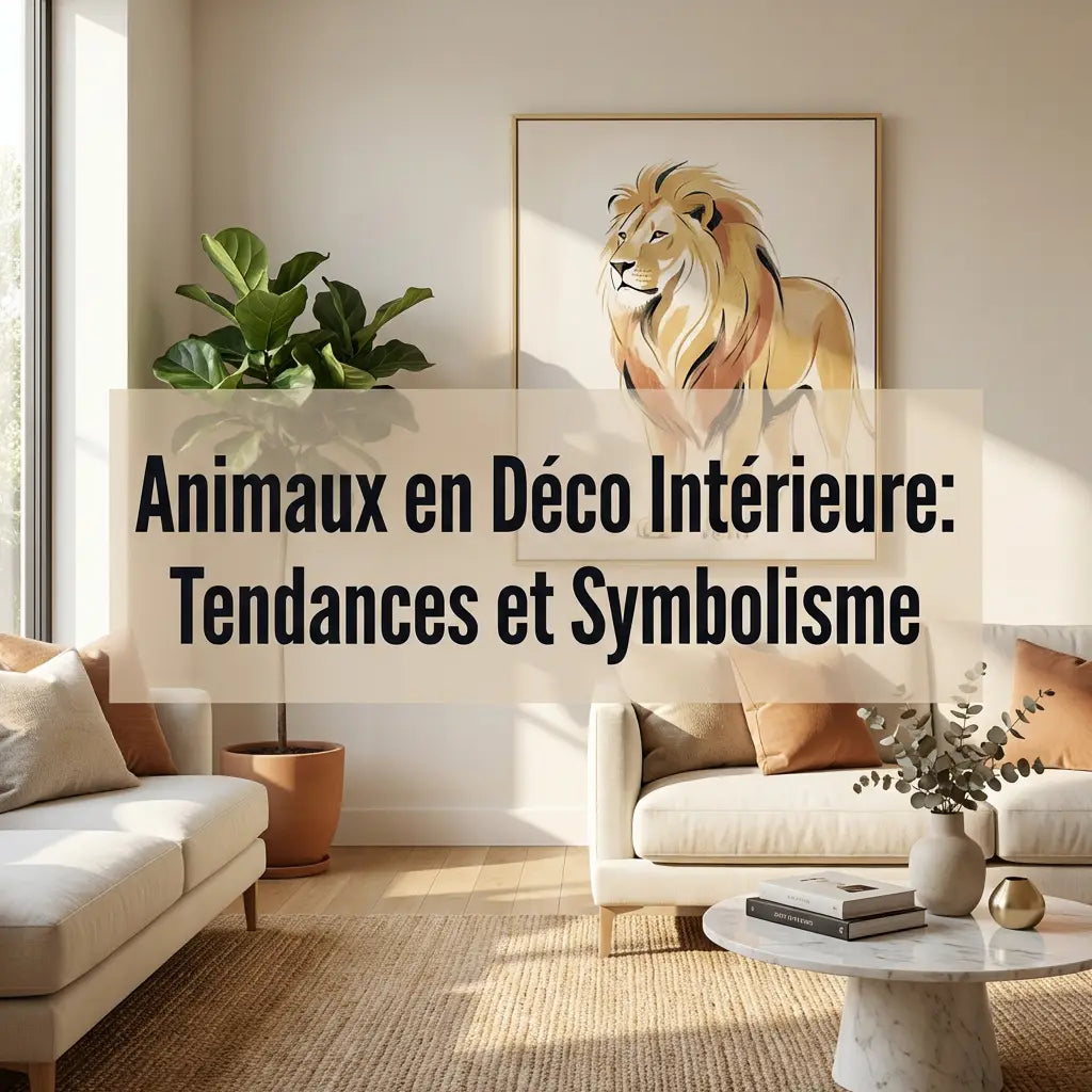 Animaux en Déco Intérieure: Tendances et Symbolisme