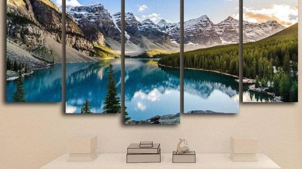 Décoration murale de montagne : Comment l'utiliser - Montableaudeco