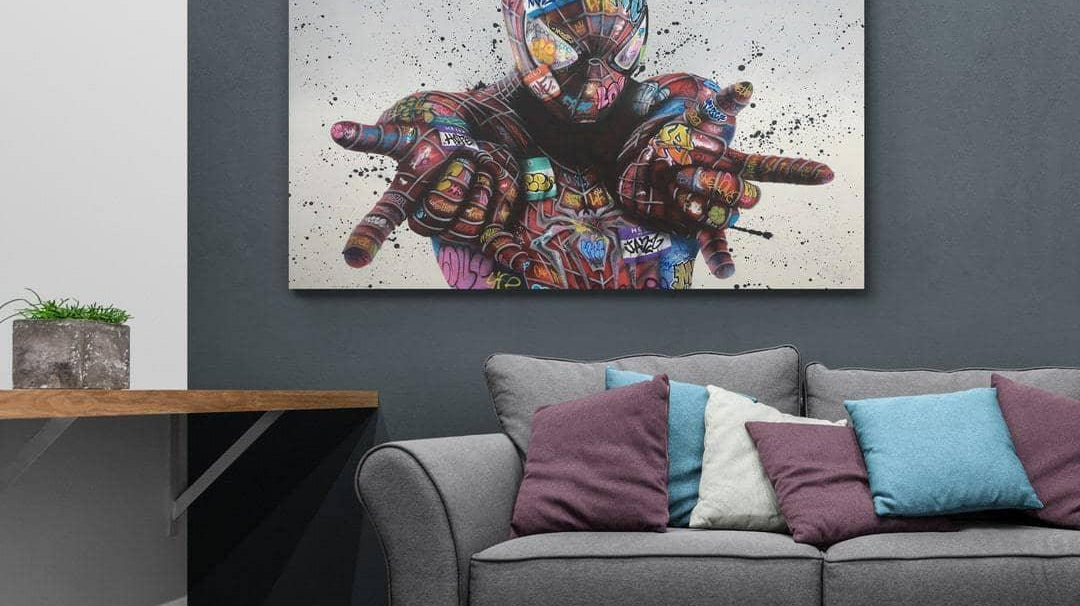 Idées de déco Street Art pour une chambre d'ado - Montableaudeco