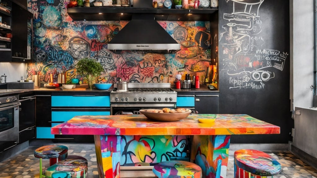 Accessoires de maison inspirés par l'art des villes