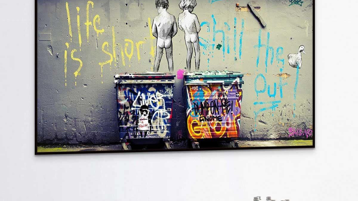 Choisir la dimension de votre tableau Street Art - Montableaudeco