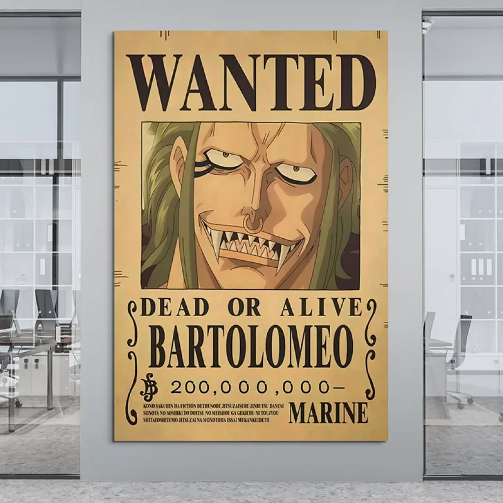 Poster One piece Dead or Alive Bartolomeo