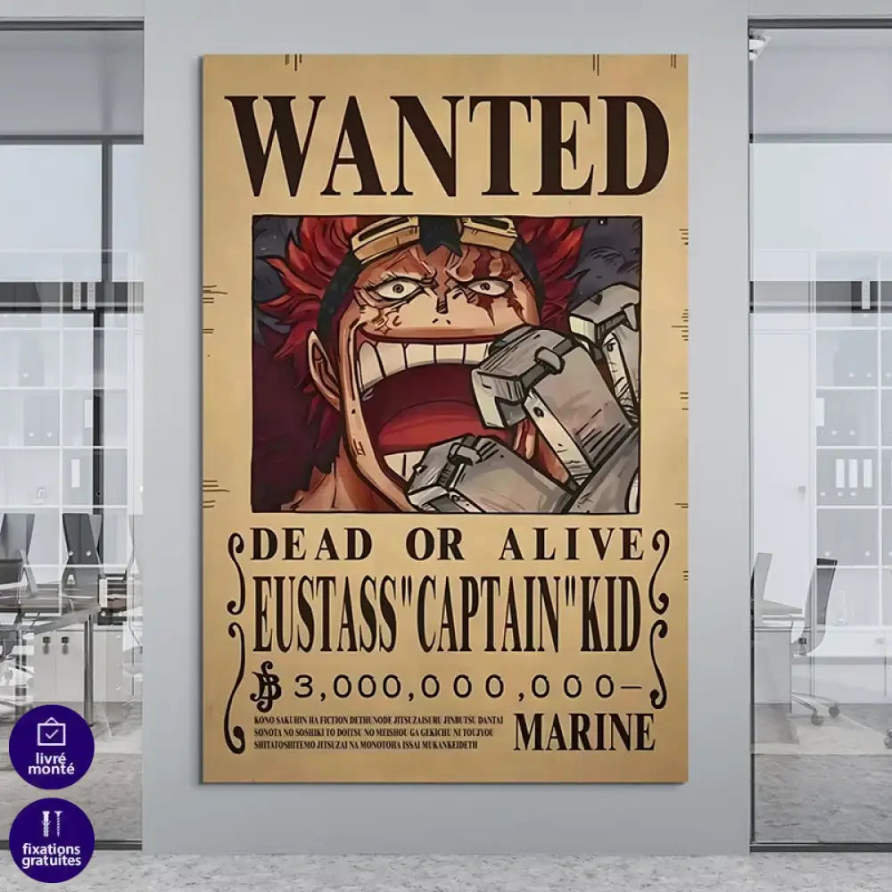 Poster One piece Dead or Alive KID