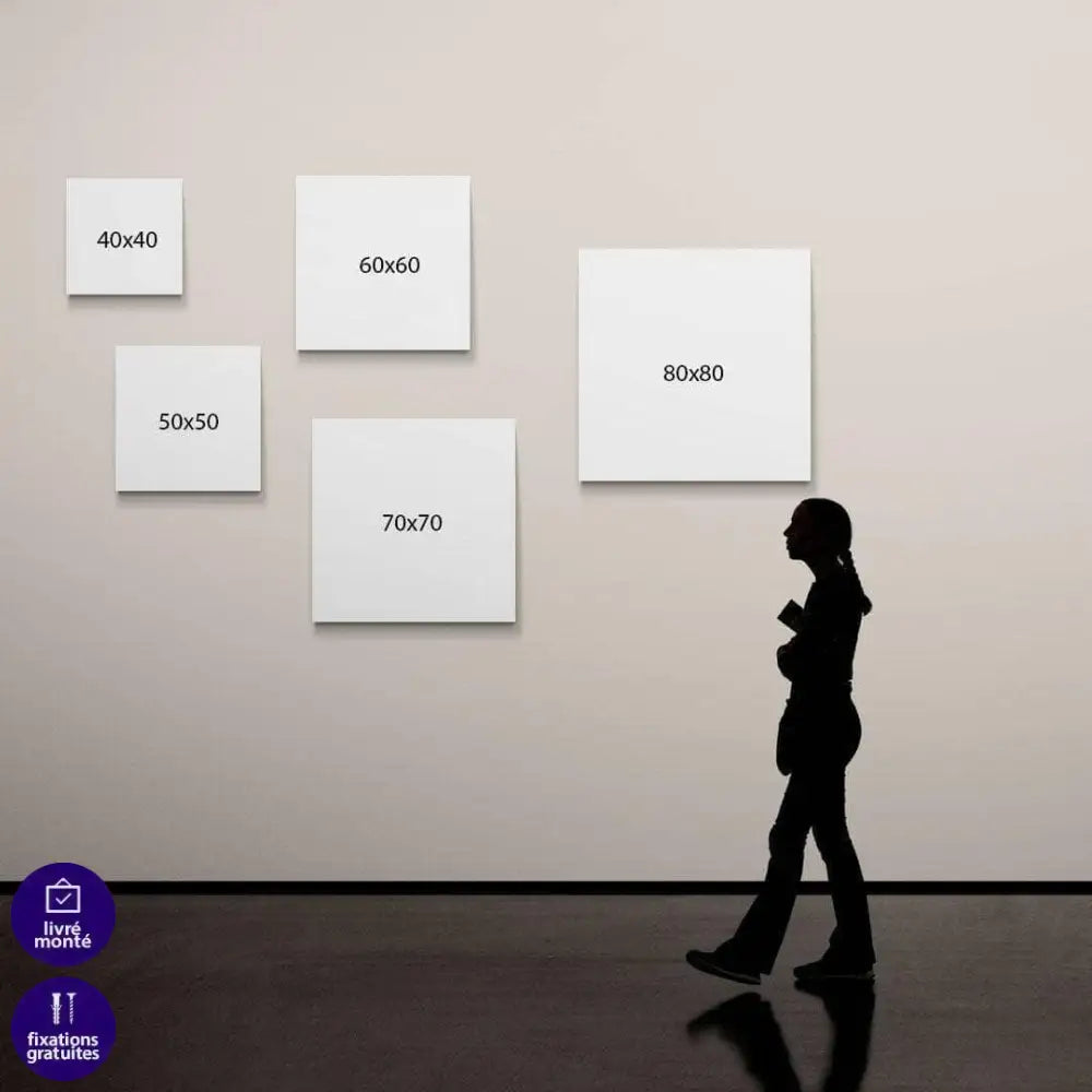 Tableau Abstrait Le Multi - Montableaudeco