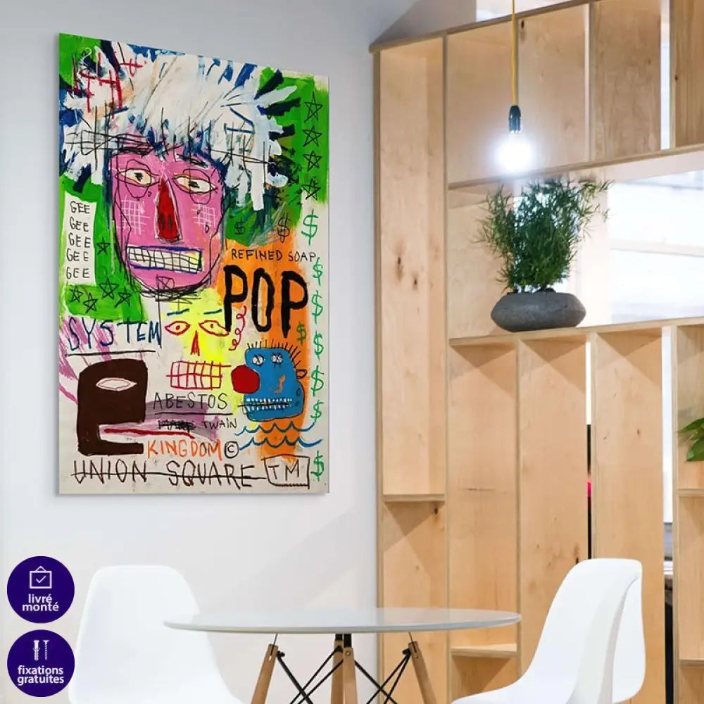 Tableau Basquiat Masterpiece 60-88 Tableau Basquiat