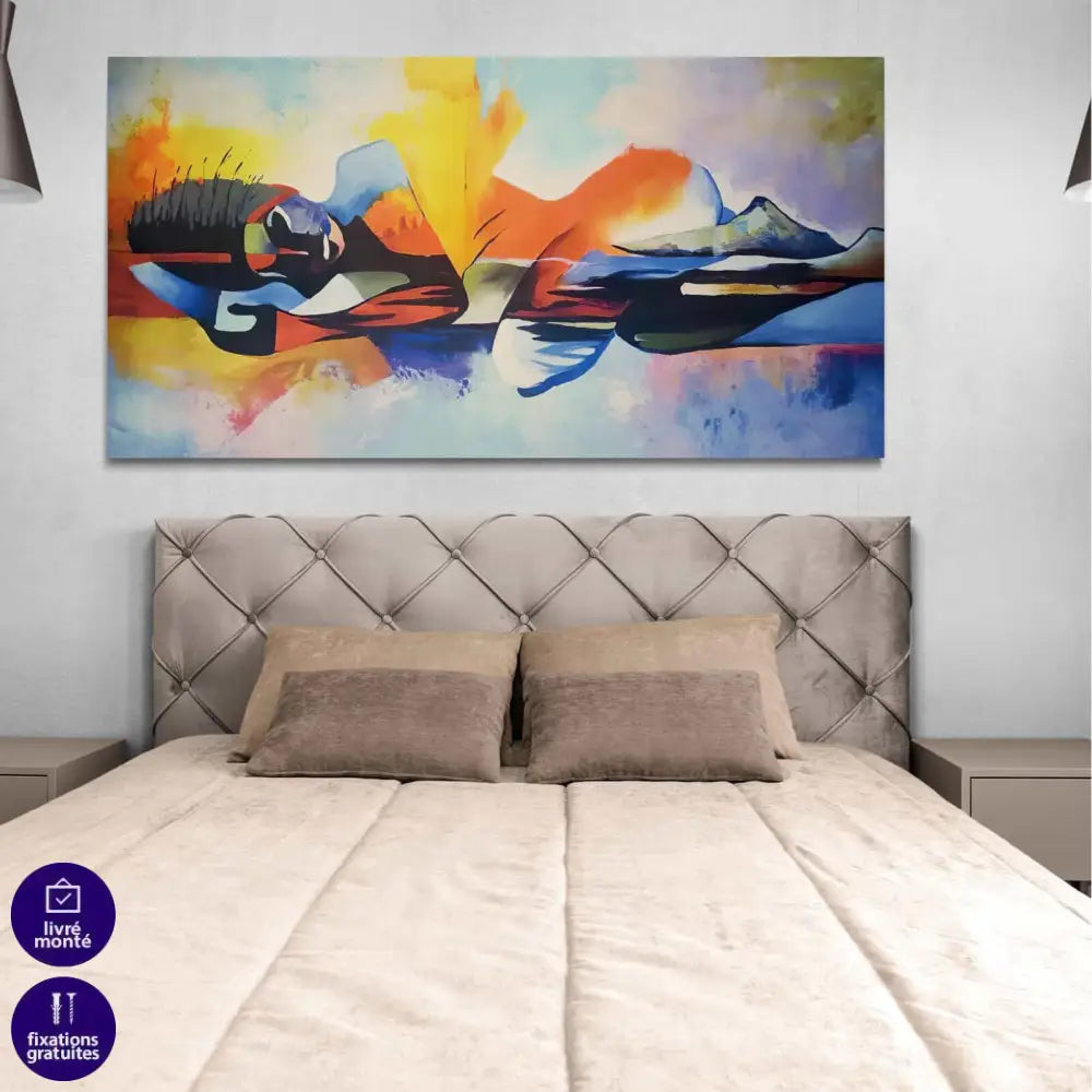 Tableau Bouddha Moderne - Montableaudeco