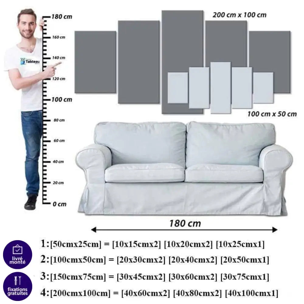 Tableau Bruce Lee Noir et Blanc - Montableaudeco