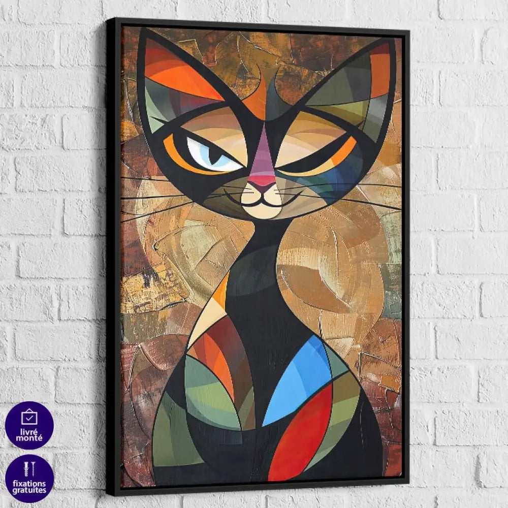 Tableau Chat | Le Jolie Minou | Profitez De L'Offre de Bienvenue -20% c