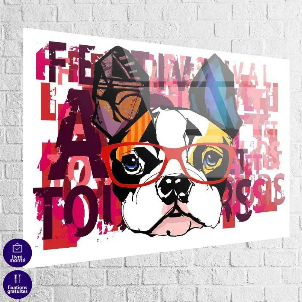 Tableau Chien | Graffiti Canin | Les Promos -25% Livraison Offerte e