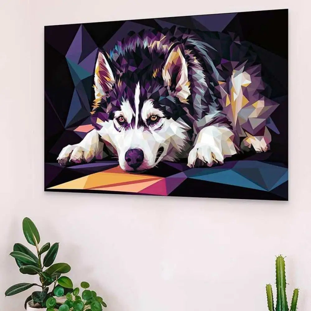 Tableau Chien | Husky de Sibérie | Profitez de L'Offre De Bienvenue