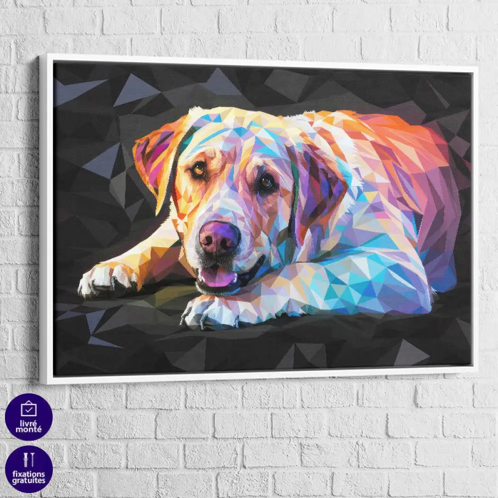 Tableau Chien | Le Labrador Pop | Offre De Bienvenue -20% d