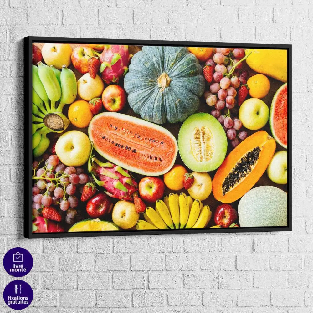 Tableau Cuisine Les Fruits - Montableaudeco