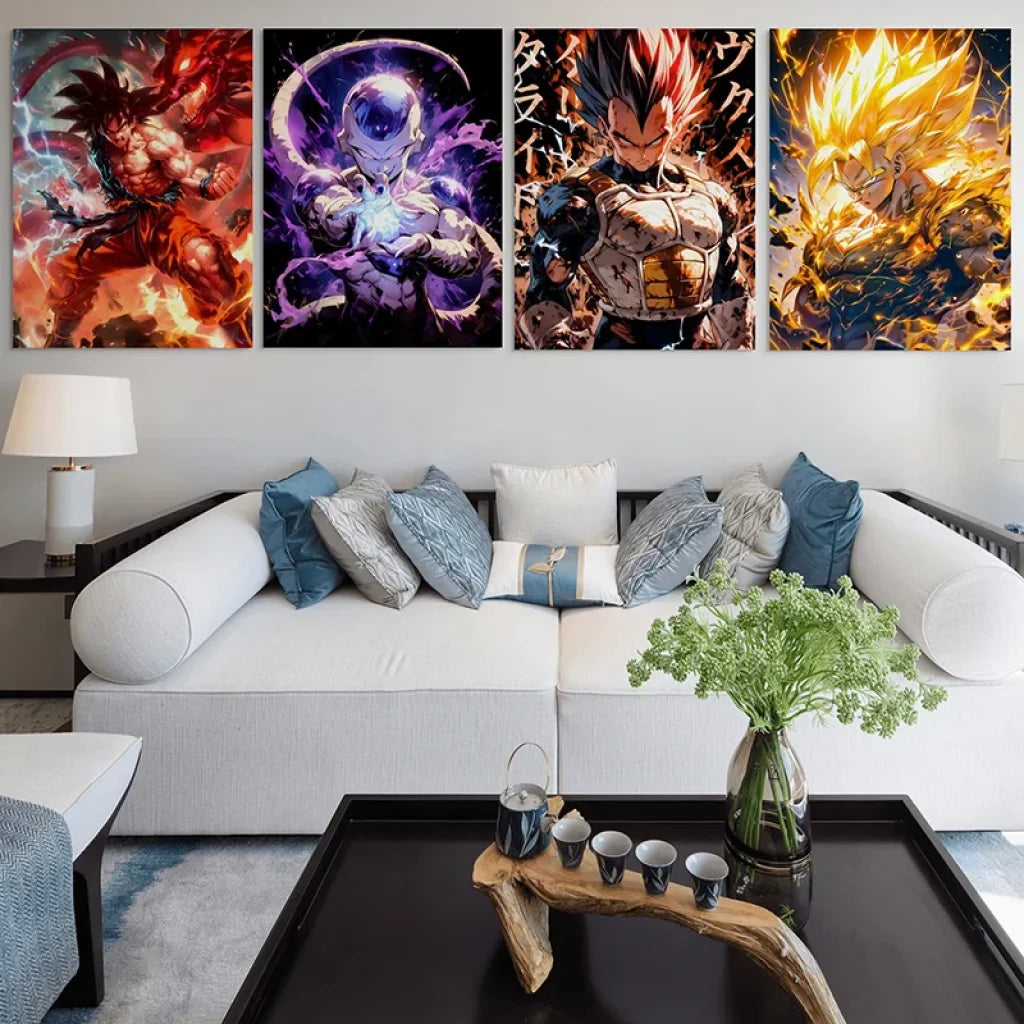 tableau dragon ball art collection à l’unité