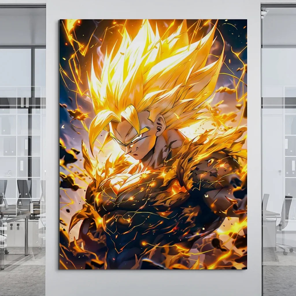 cadre dragon ball art collection moderne