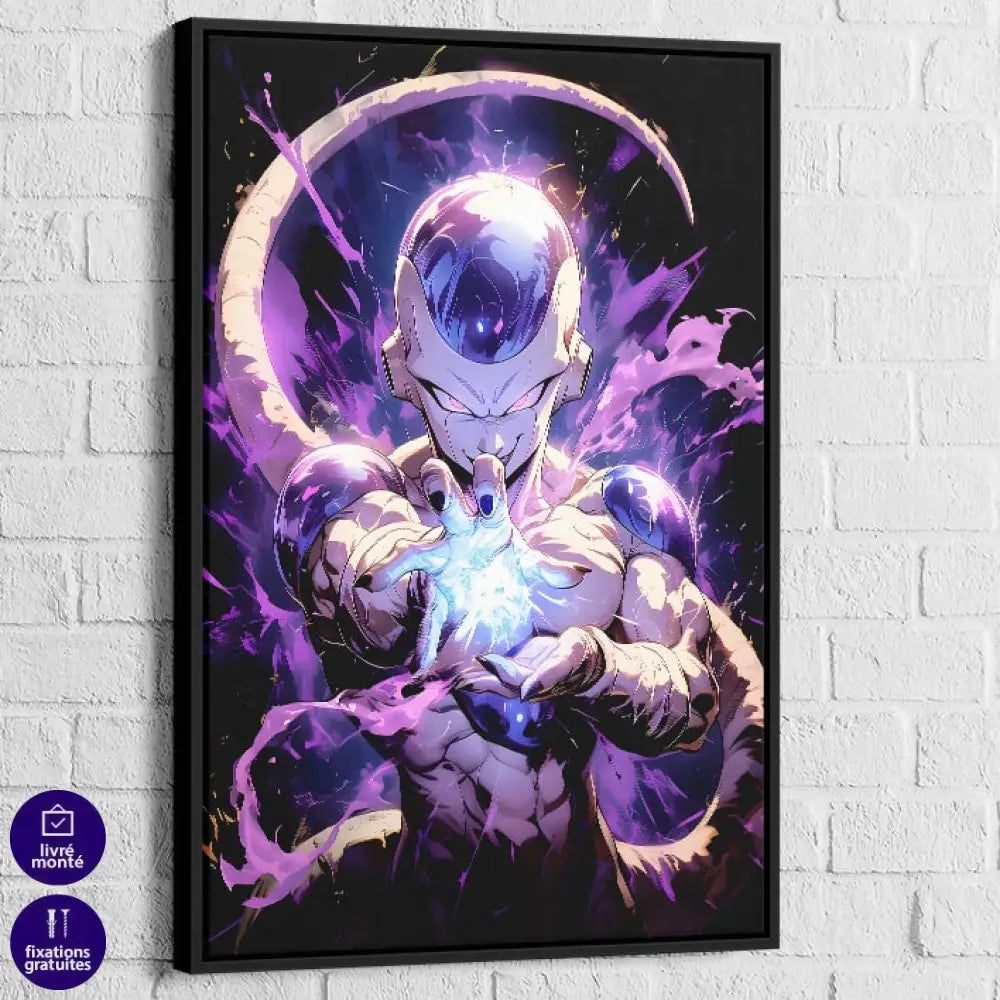cadre flottant dragon ball art collection premium