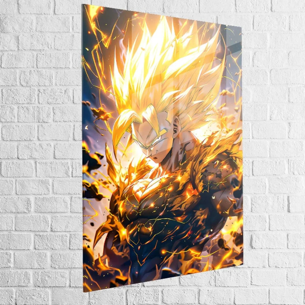 décoration murale pop culture dragon ball art