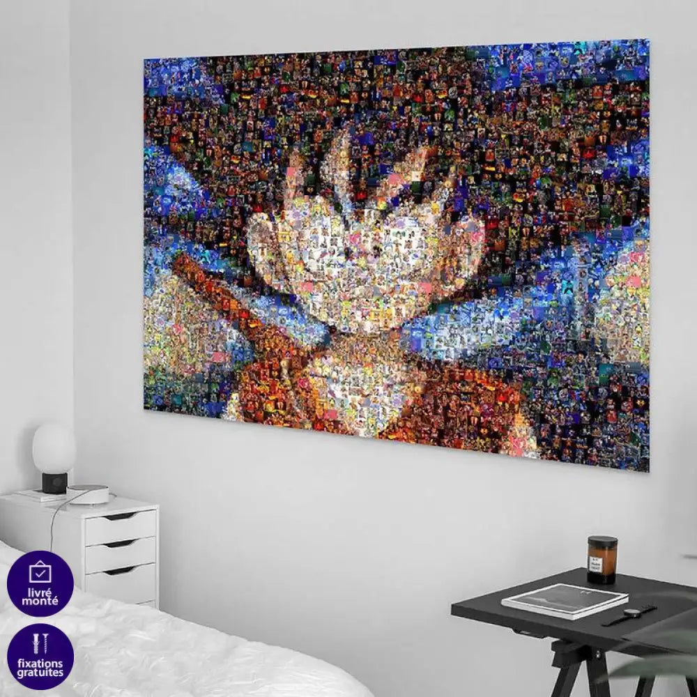 Tableau Dragon Ball Goku Approchez-vous - Montableaudeco