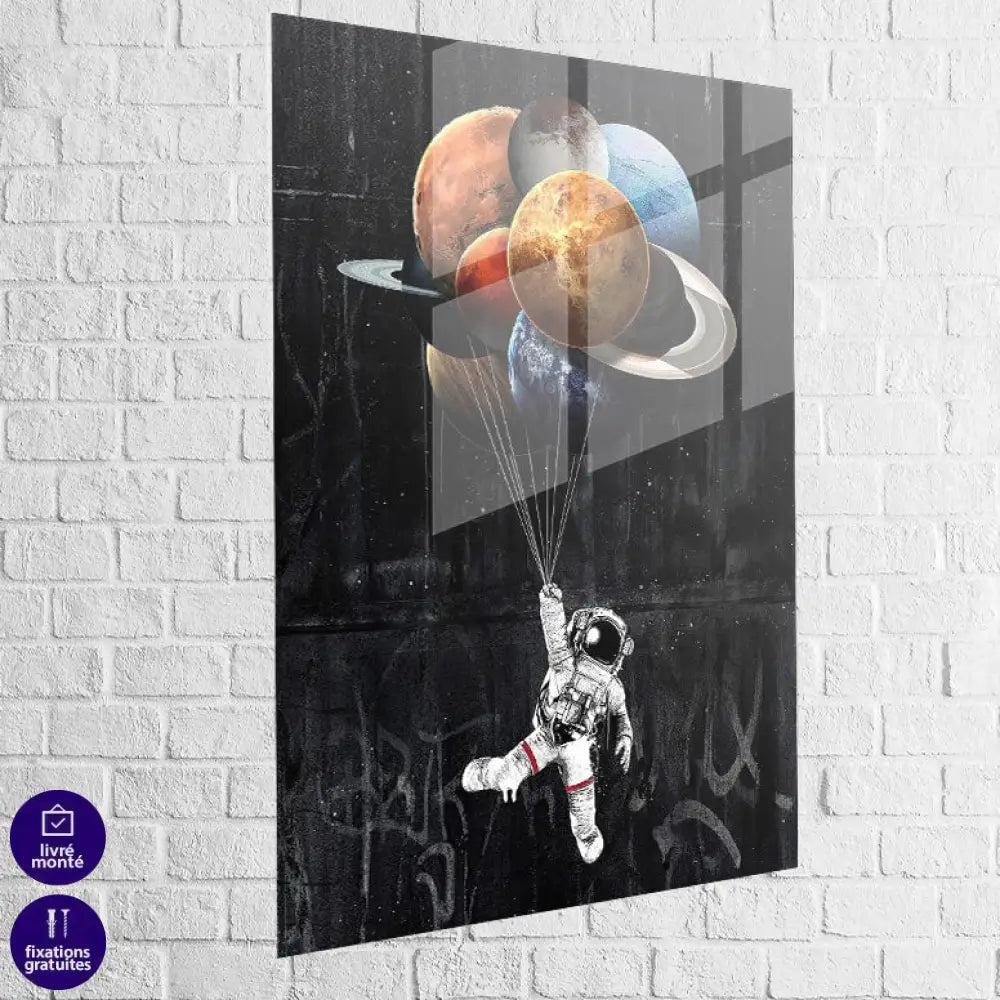 Tableau Espace Cosmono Planet 40x60cm / Plexiglas Tableau Espace