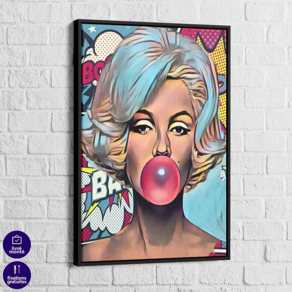 Tableau Fashion Monroe Bubble - Montableaudeco