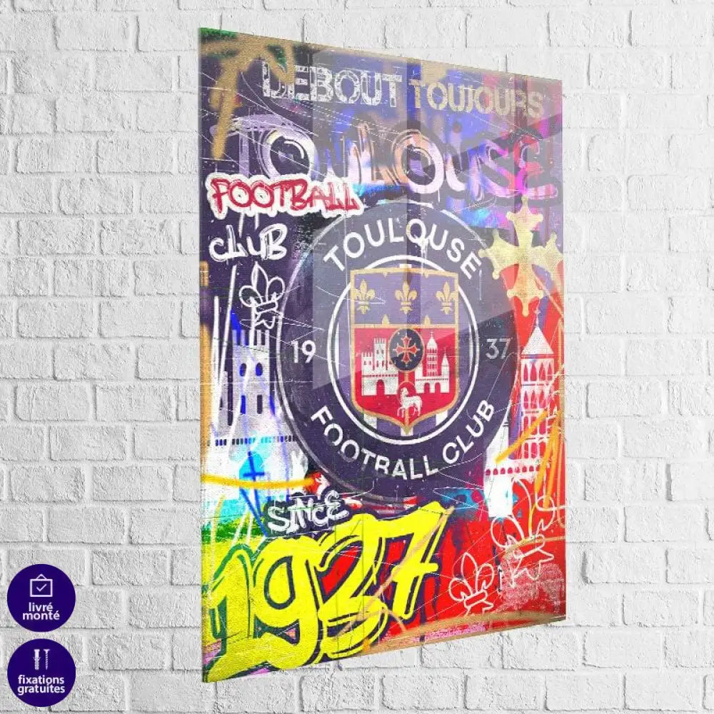 Tableau FC Toulouse - Montableaudeco