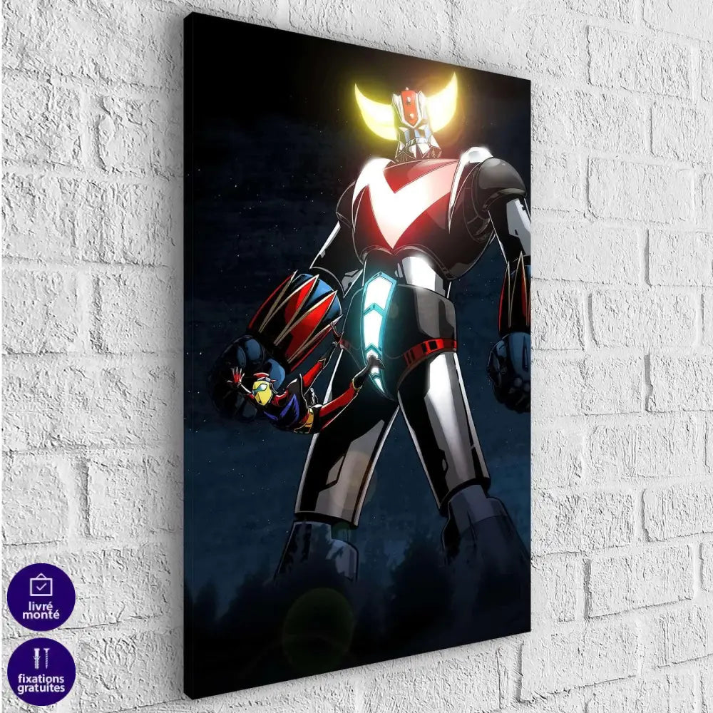 Tableau Goldorak Actarus - Montableaudeco