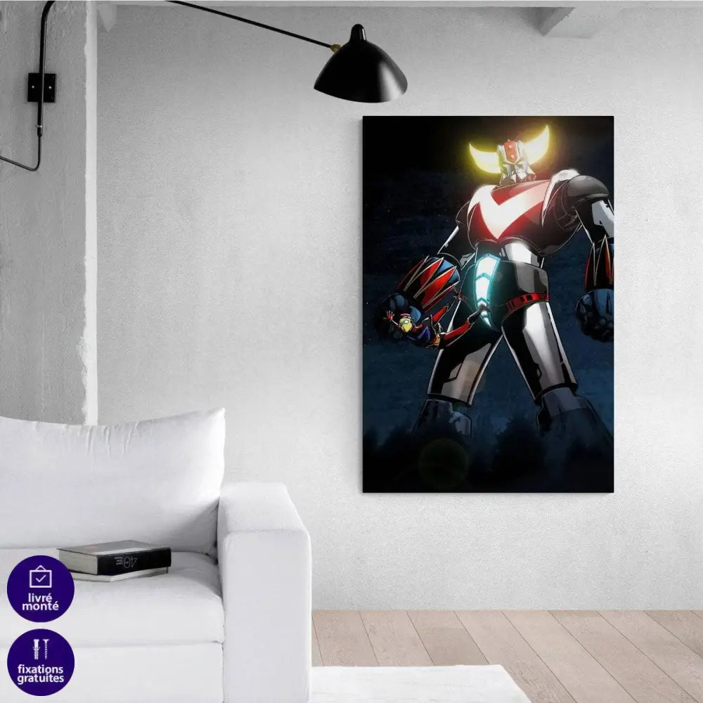 Tableau Goldorak Actarus - Montableaudeco