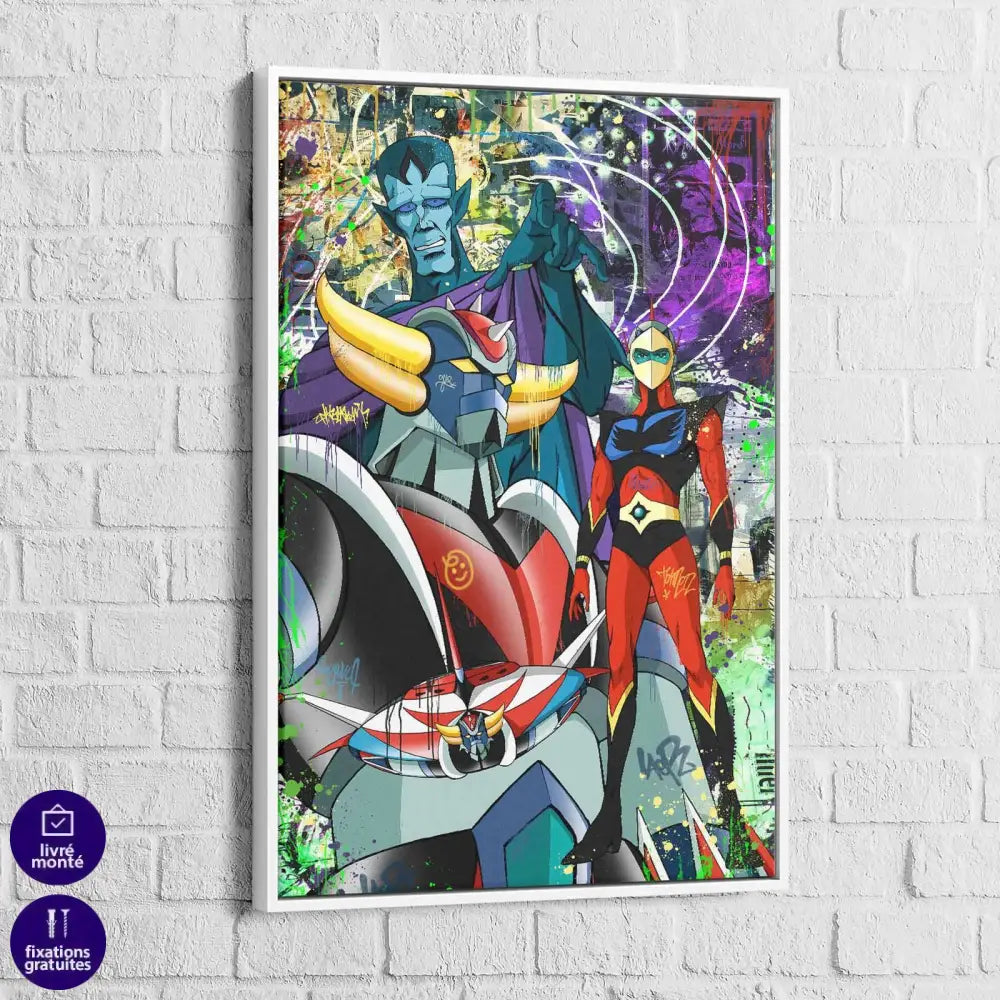 Tableau Goldorak Fan Collection - Montableaudeco