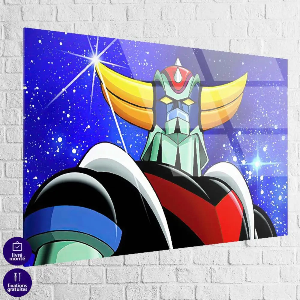 Tableau Goldorak Original 40x60cm / Plexiglas Tableau Goldorak