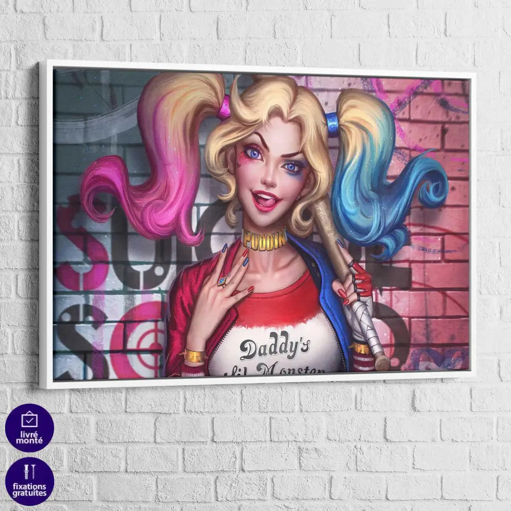 Tableau Harley Quinn - Montableaudeco