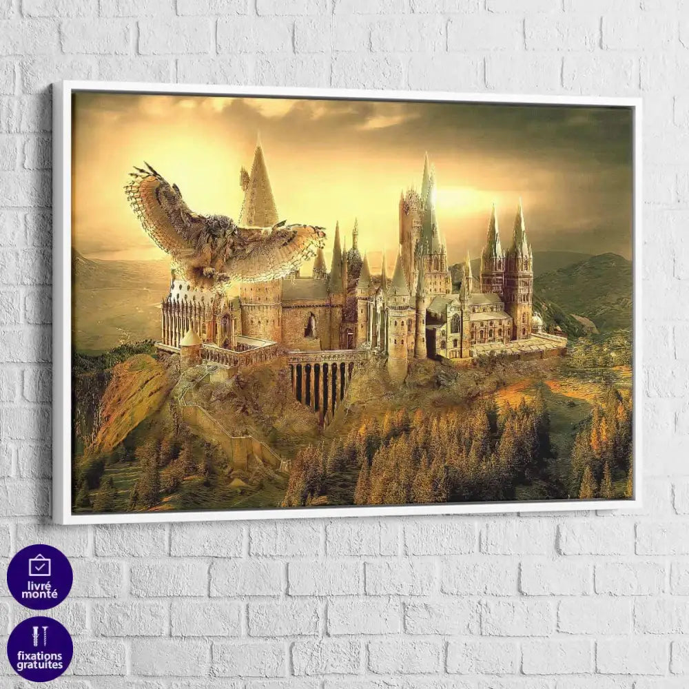 Tableau Harry Pother Poudlard - Montableaudeco