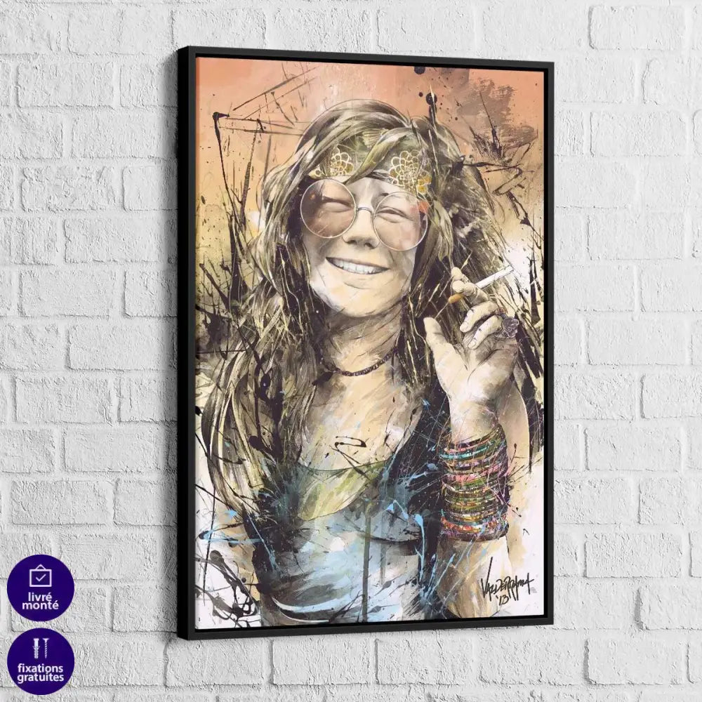 Tableau Janis Joplin - Montableaudeco