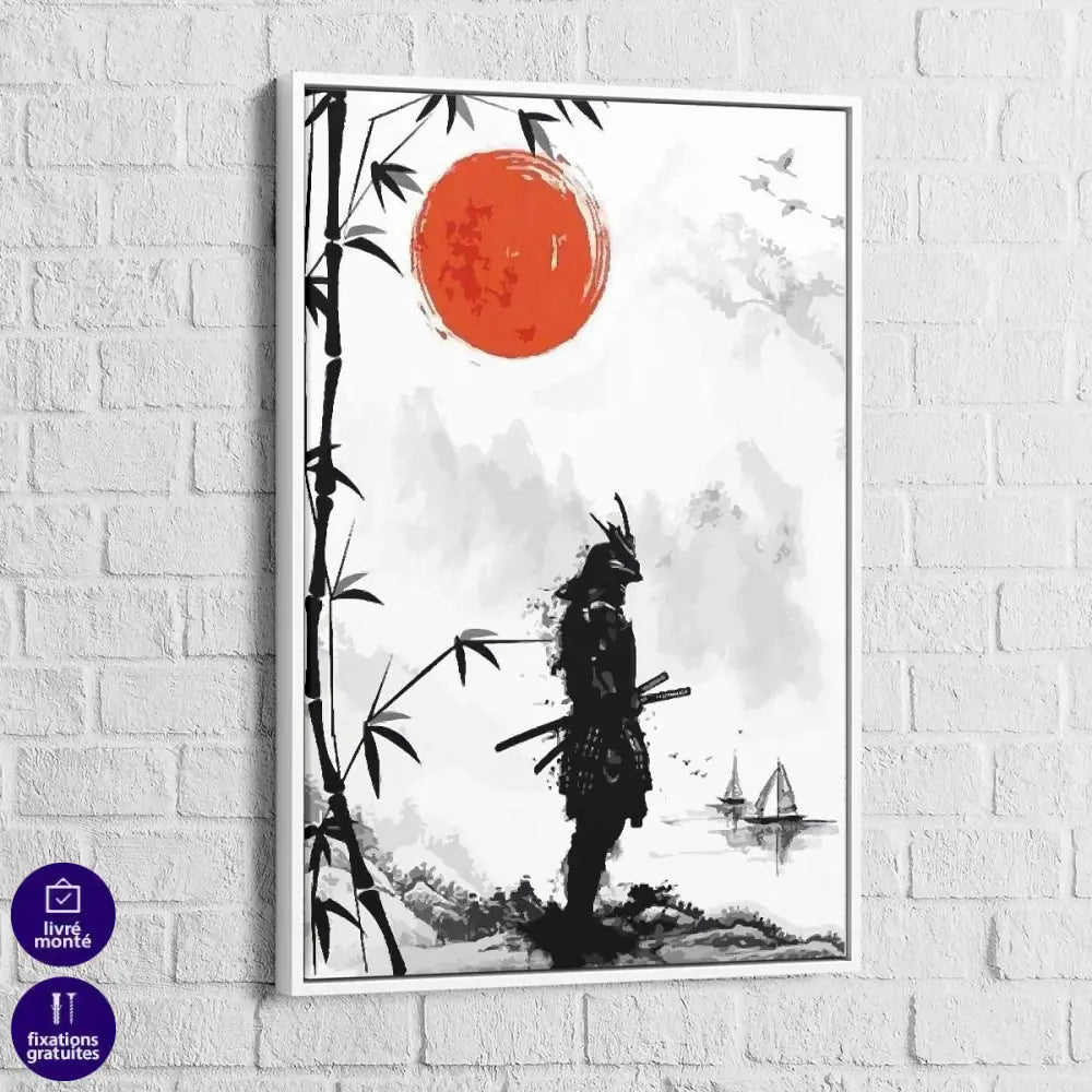 Tableau Japonais Le Samouraï - Montableaudeco
