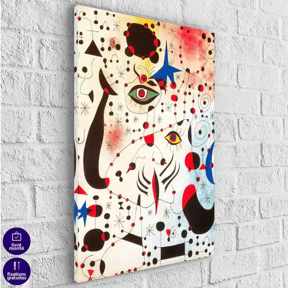 Tableau Joan Miro Ciphers et constellations - Montableaudeco