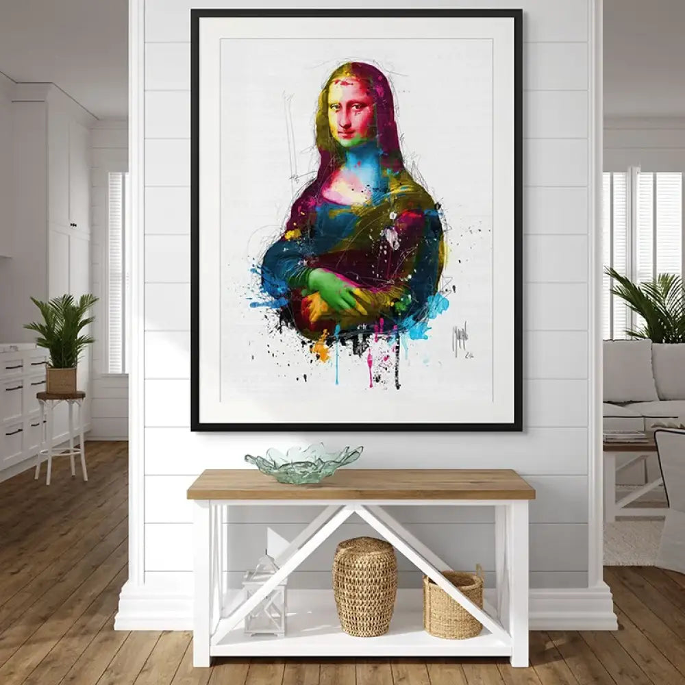 Tableau Joconde Street Colors Tableau Moderne