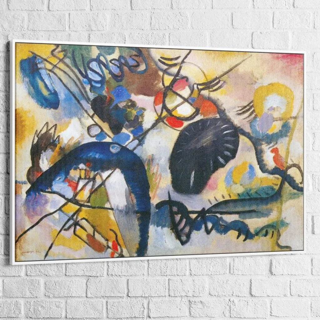 Tableau Kandisky | Black Spot | Les Promos et Livraison Gratuite d