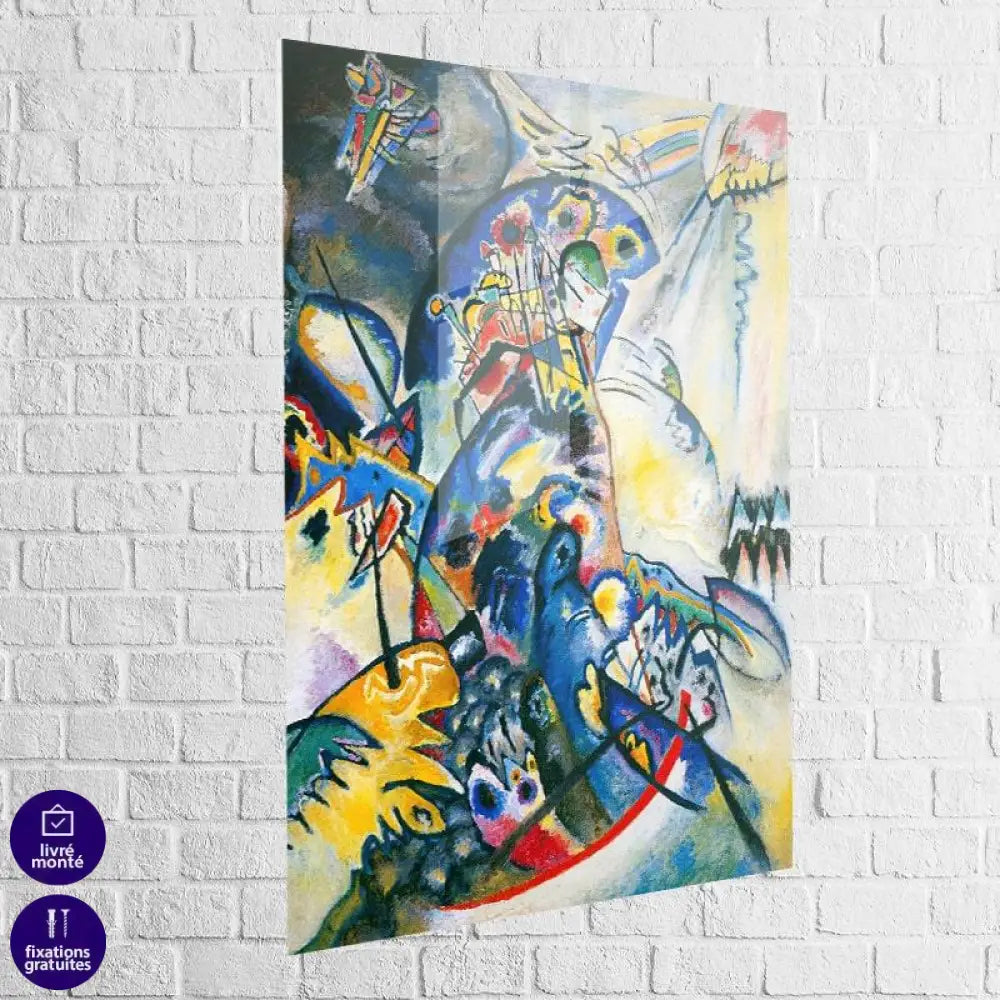 Tableau Kandisky Blue Arche (Ridge) 1917 - Montableaudeco