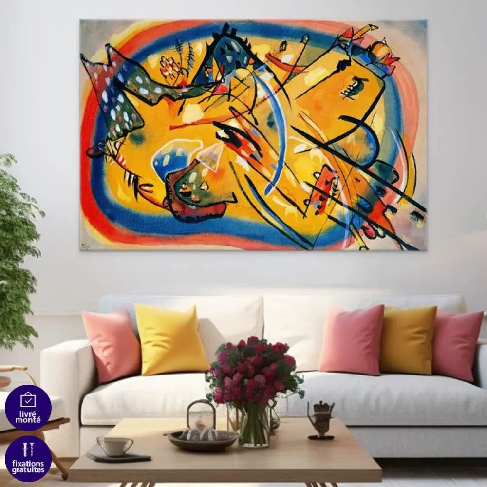 Tableau Kandisky | Landscape (1915) | Offre de Bienvenue -20% b