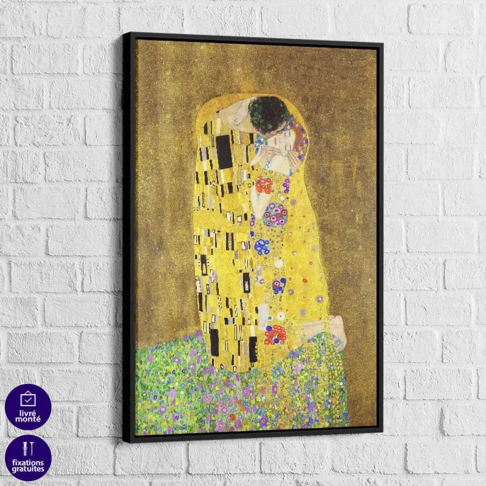 Tableau Klimt | Le Baiser | Offre de Bienvenue -20%