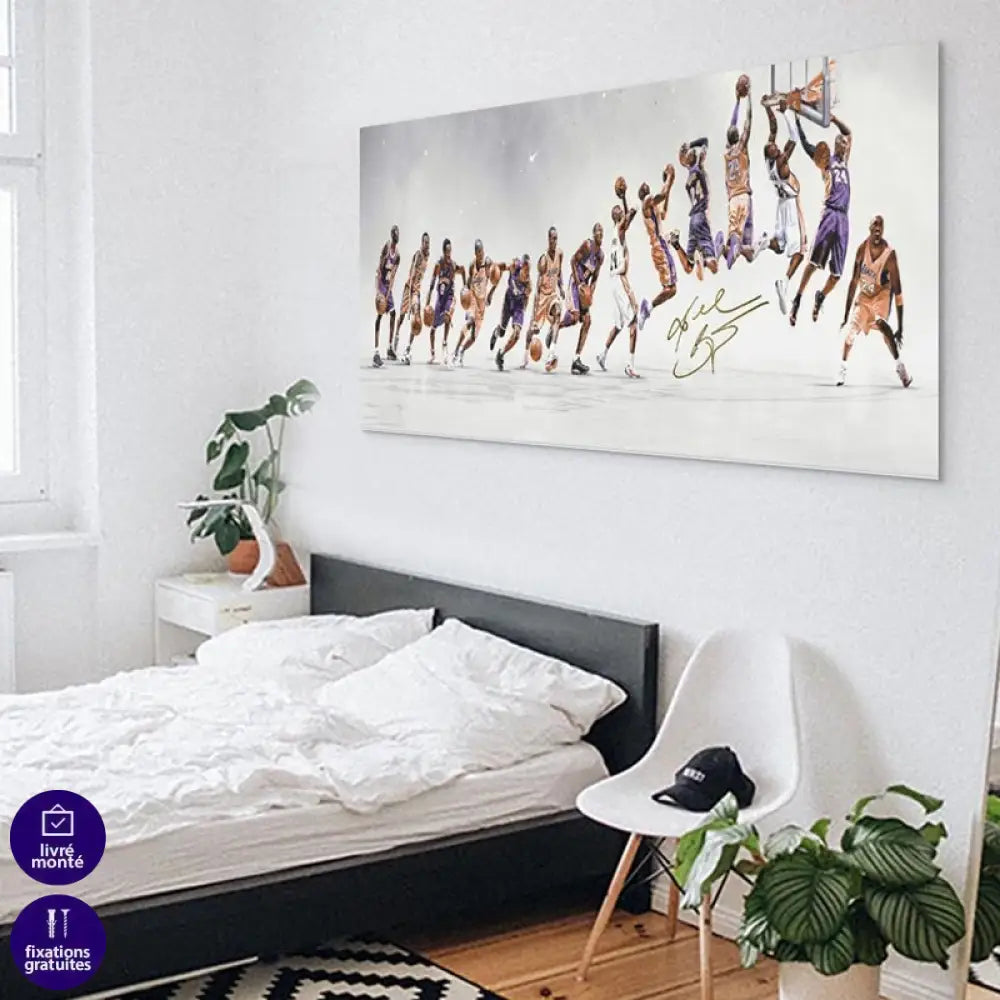 Tableau Kobe Bryant Légendaire Tableau Sport