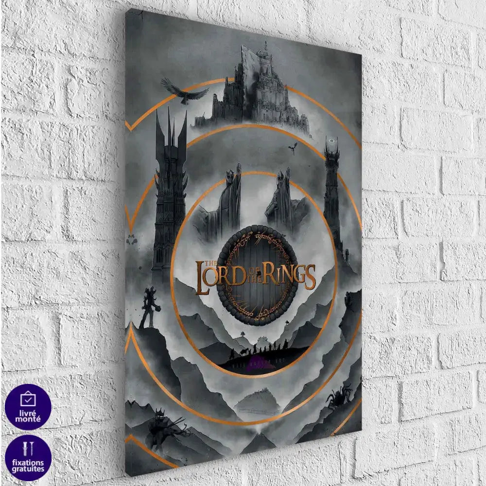 Tableau Le Seigneur des Anneaux - Montableaudeco