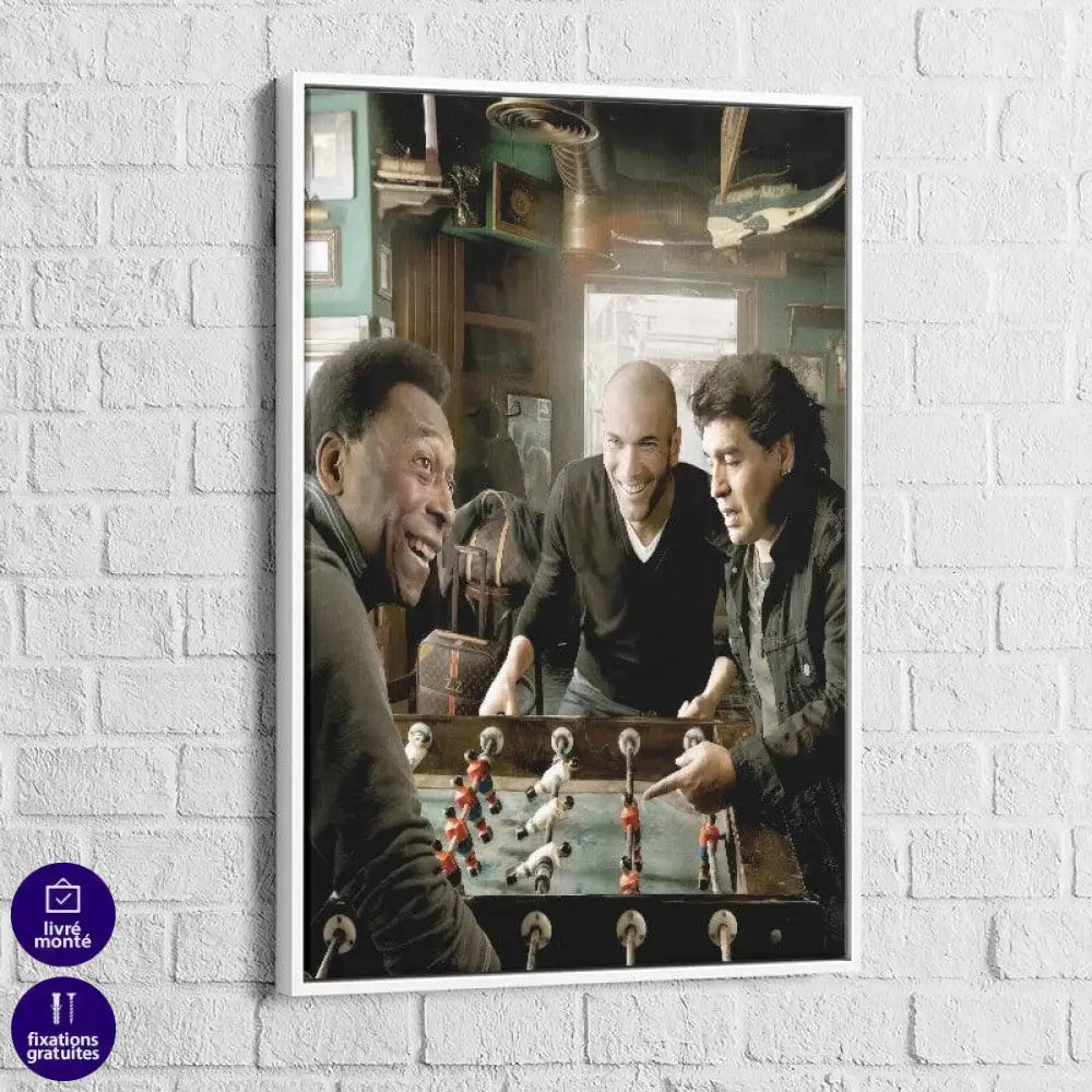 Tableau Légendes du Football - Montableaudeco