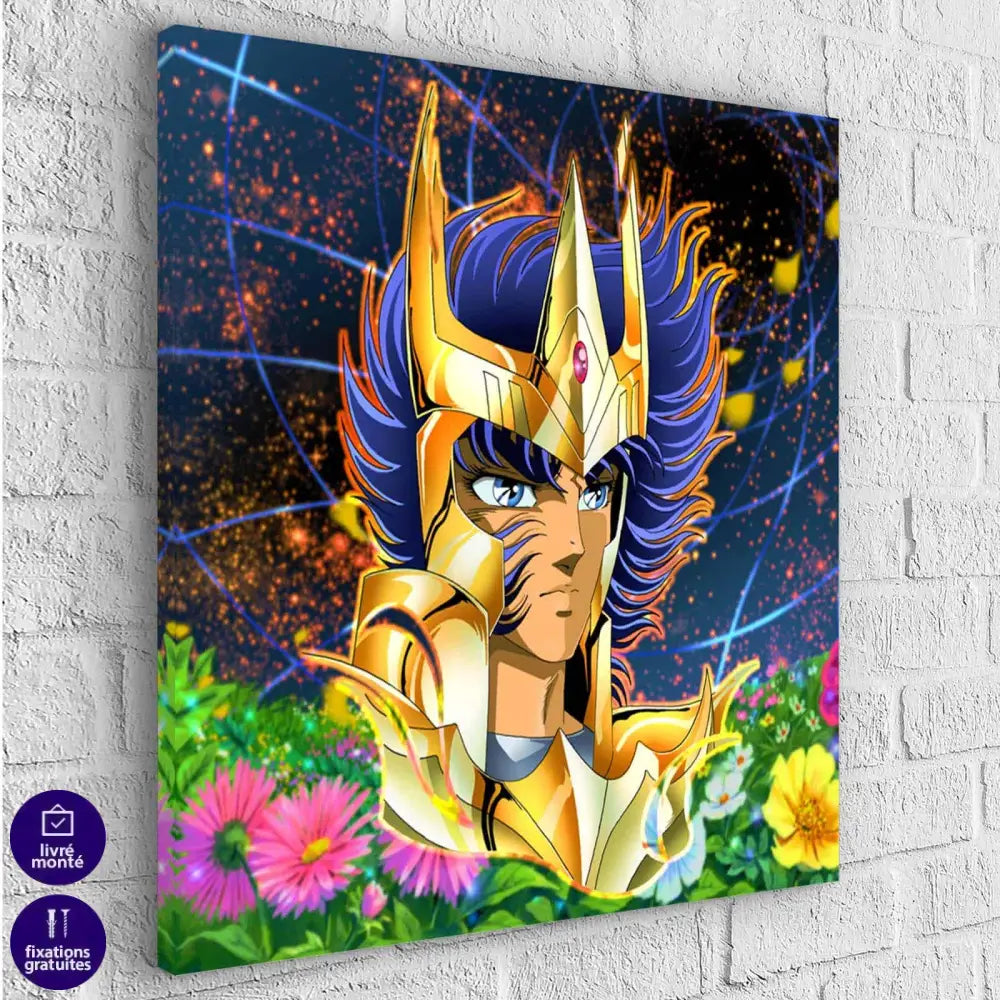 Tableau Les Chevaliers du Zodiaque - Montableaudeco