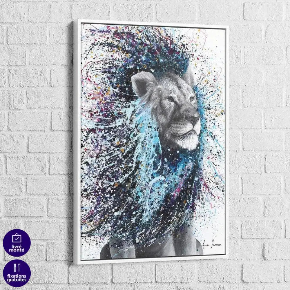 Tableau Lion Le Rêve - Montableaudeco