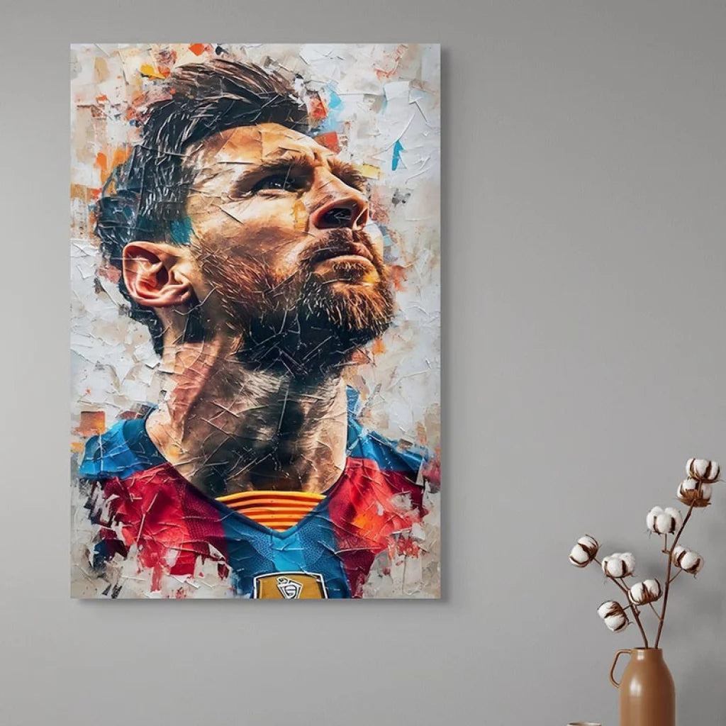 Tableau Lionel Messi: L’Homme aux Pieds d’Or Tableau Sport