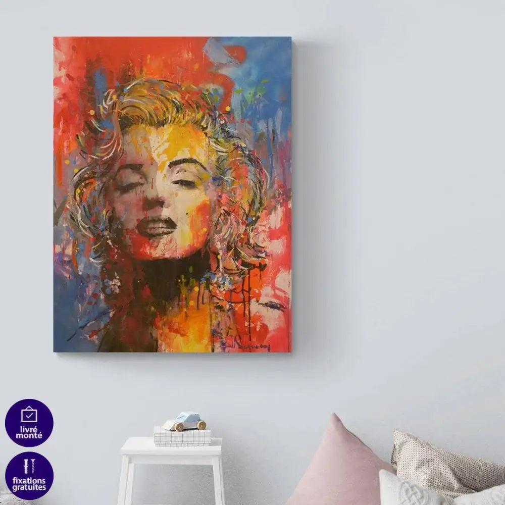 Tableau Marilyn Monroe Le Portrait - Montableaudeco