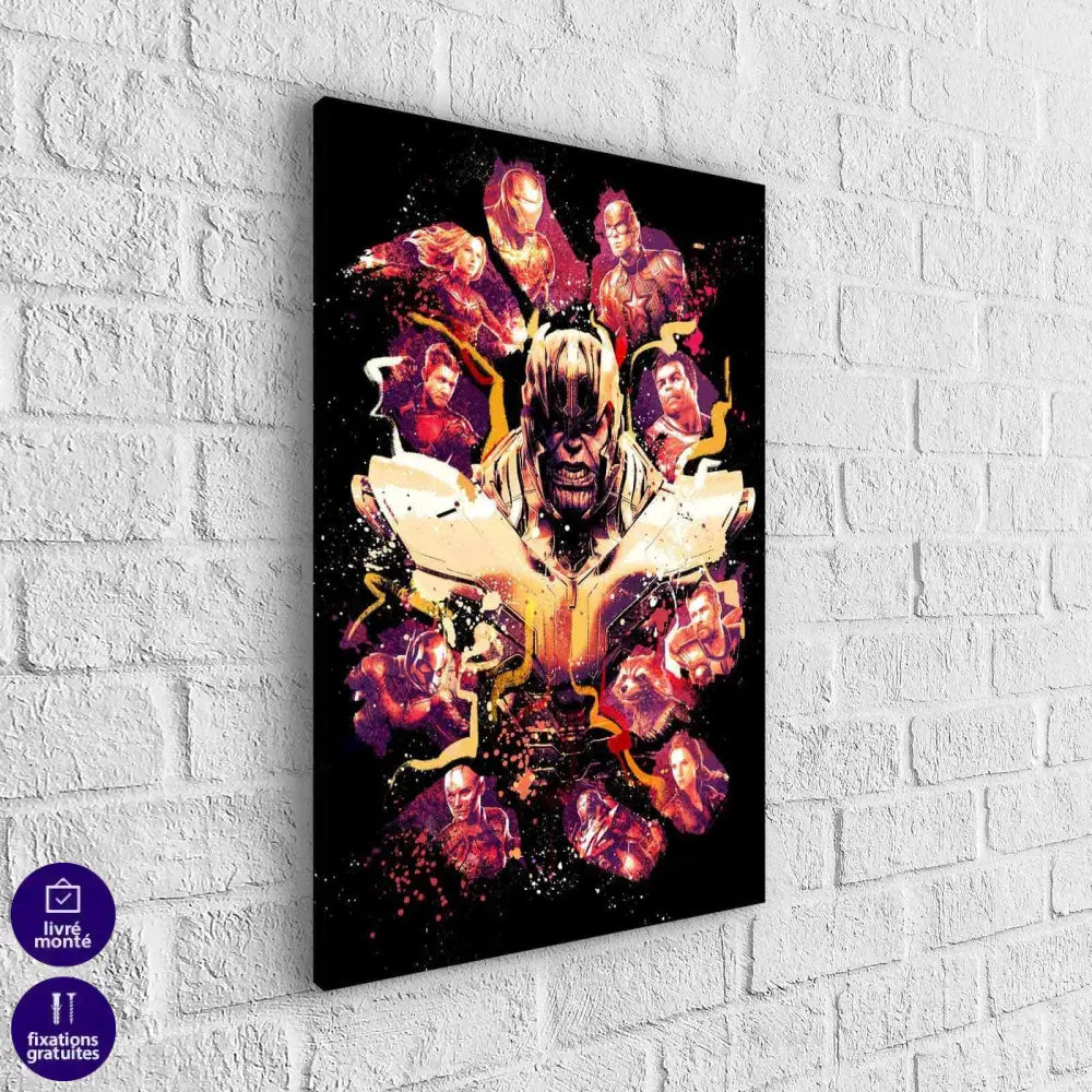 Tableau Marvel Dc Comics Infinity War Collection - Montableaudeco