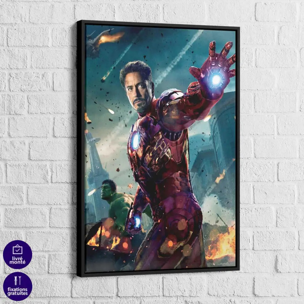 Tableau Marvel Iron Man - Montableaudeco